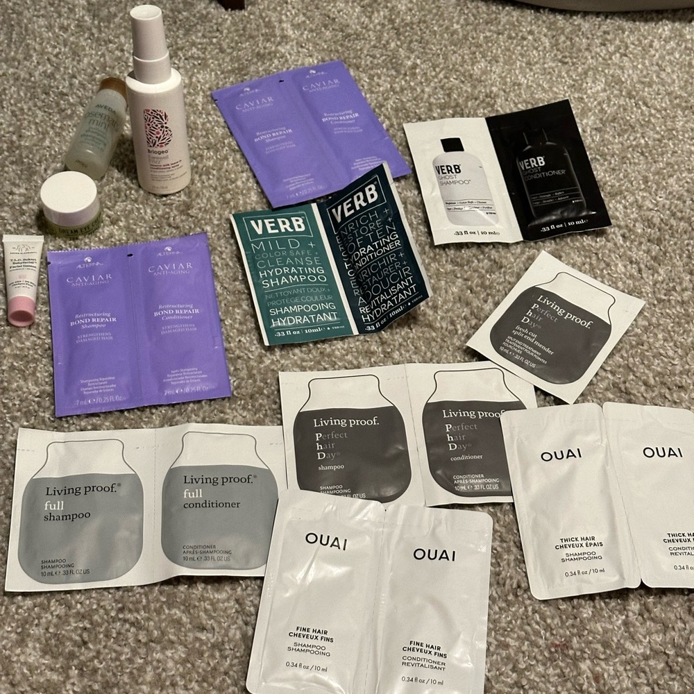 Hair Care luxe Shampoo Conditioner Cream Mask Travel Size Lot, new More products